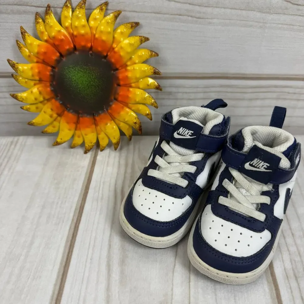 nike court borough mid 2 toddler 5C‎